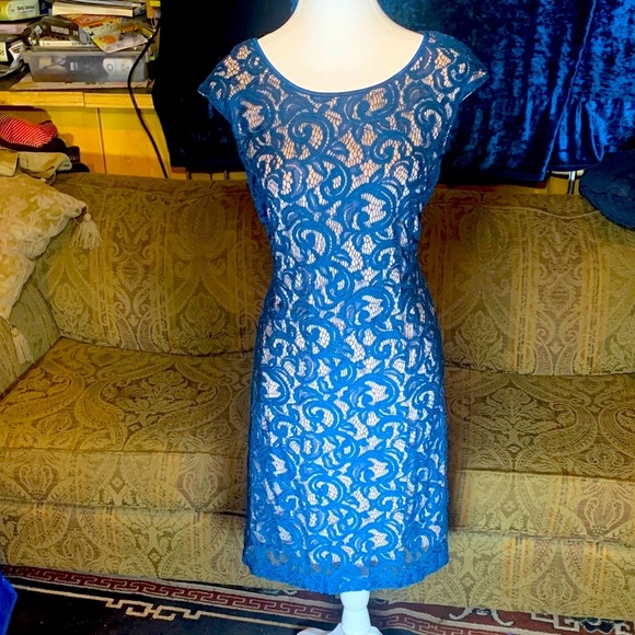 Lace Dress Work wear Career Office Corporate Business Formal Guest size 10 - Picture 9 of 9